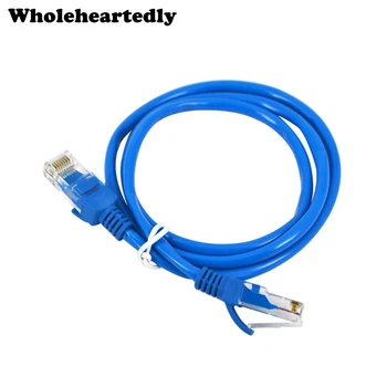 

Durable Blue RJ45 For CAT5E For CAT5 Ethernet Internet Network Patch LAN Cable Cord For Computer Laptop