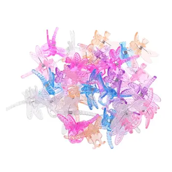 

30Pcs Dragonfly Orchid Clips Orchid Grower Support Cute Garden Plant Flower Vine Support Clips