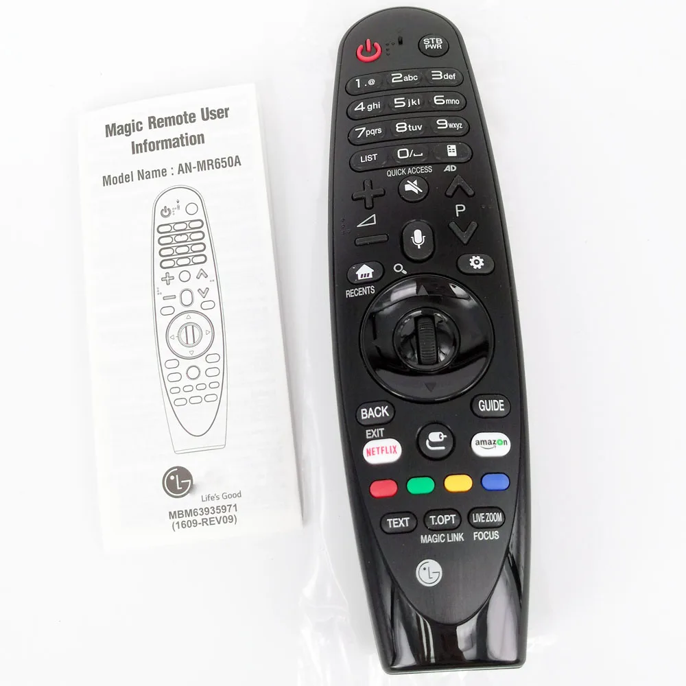 Новый оригинальный AN MR650A для LG TV UJ639V 65UJ620Y Magic Remote Voice Mate Chose 2017 Smart UJ63 series