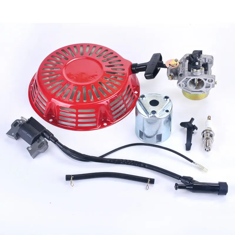 Катушки зажигания + свечи Карбюраторы для мотоциклов carb стартер Fit HONDA GX340 8hp GX 390 13hp