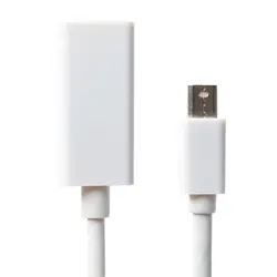 20 см мини-дисплей порт мужской Thunderbolt DP к HDMI Женский адаптер кабель для MacBook Air iMac Pro Mac Surface Pro