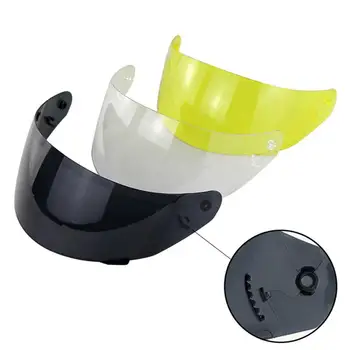 Anti-UV Full Face Motorcycle Detachable Helmet Lens Visor for LS2 FF352 FF351 FF369 FF384 Removable UV Rays Protection 100% original ls2 ff390 breaker motorcycle helmet chrome mirror lens smoke colorful silver visor with anti fog pinlock holes