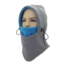 Ветрозащитная велосипедная маска для лица, теплая флисовая зимняя Балаклава, шарф, маска для лыжного велосипеда, грелка для шеи, велосипедные Пешие прогулки, шапки