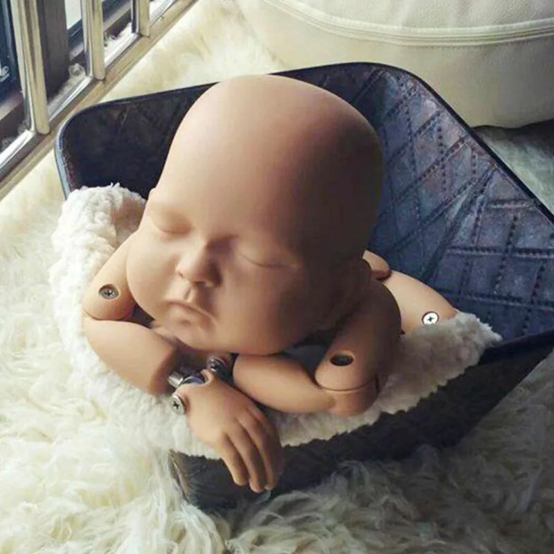 Newborn Photography Props Accessories Bucket Basket Stuffer Filler Blankets Baby Photo Props Shoot Blanket Baby Posing Cusion