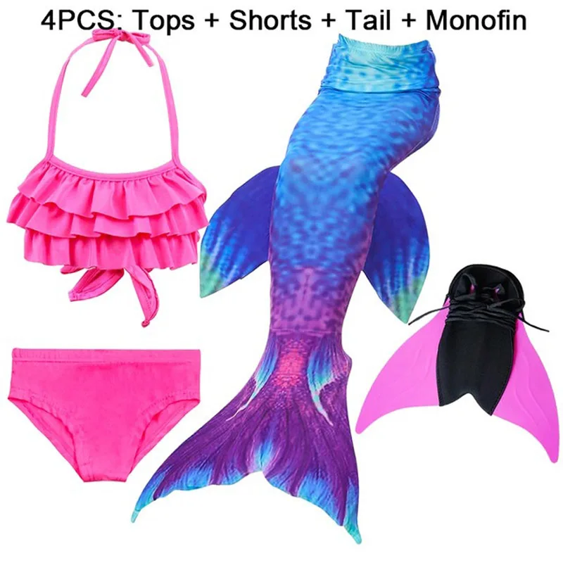 14-Colors-Girls-Swimming-Mermaid-Tail-with-Monofin-Bathing-Suit-Children-Ariel-the-Little-Mermaid-Tail.jpg_640x640 (8)