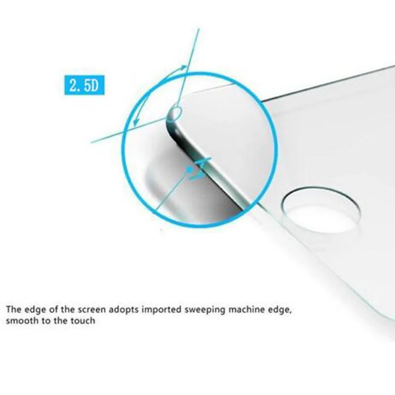 Wangcangli2.5D стекло для iPhone7 7plcs LCD Премиум Закаленное Защита экрана iPhone 7plus защитная