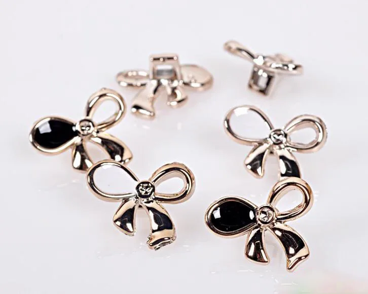 

11mm High grade Korean buttons fashionable casual sweaters bow ties shirt buttons decorative buttons 50pcs