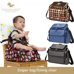 Многофункциональная Детская сумка для подгузников, рюкзак для обеденного стула, сумка для подгузников, многофункциональная сумка для