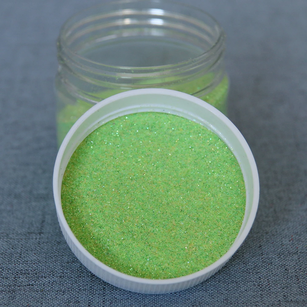 

Light Green Glitter Fine Bright Electroplating Materials Pearl Powder Pigment Paint Coating Automotive Coatings Ceramic Art