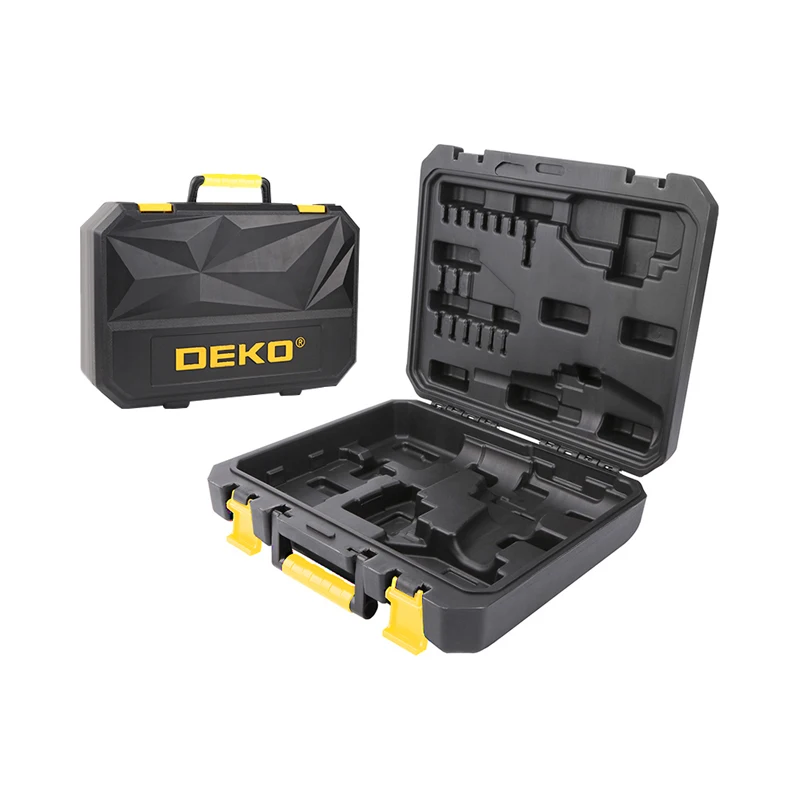 

DEKO BMC Plastic Box Tool Case for 12V Cordless Drill GCD12DU3 not include Cordless Drill
