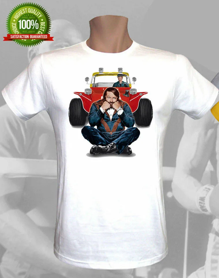 Футболка Dune Buggy Bud Spencer Terence Hill Gift Idea новинка 2019 Мужская модная летняя хлопковая