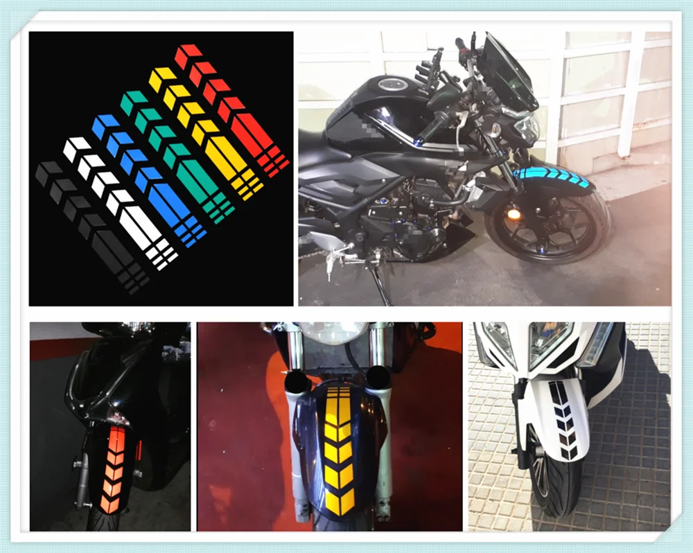 

Motorcycle shape reflective sticker wheel fender decal decoration for KTM DUKE SMR SMT 990 SupeR RC125 125 1290
