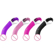 G spot Vibrator Dildo Vibrators USB Rechargeable Clitoris Stimulation with 12 Vibration Modes Dual Motor Anal Sex Toys for Women