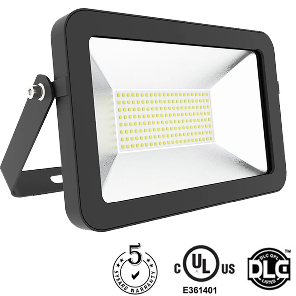 

LED Security Light UL DLC Approved 100W 12000 Lumen Waterproof Exterior Flood Lighting