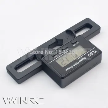 

Digital Pitch Gauge LCD Display For ALIGN AP800 T-REX 250 450 500 550 700 & Other RC Helicopter Flybarless Flybar