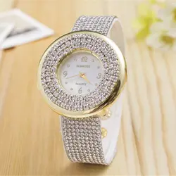 Diamond женские кварцевые часы с прямым сплав Ремни от часы со звездами вечерние платье часы