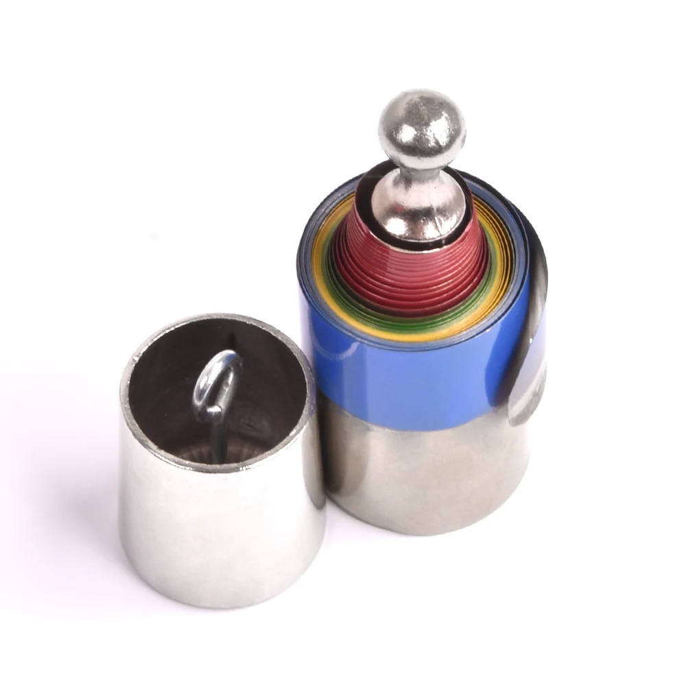 Vanishing Disappearing Rainbow Metal Cane to Flowers Amazing Magic Tricks Close Up Magic Magic Props For Professional Magician