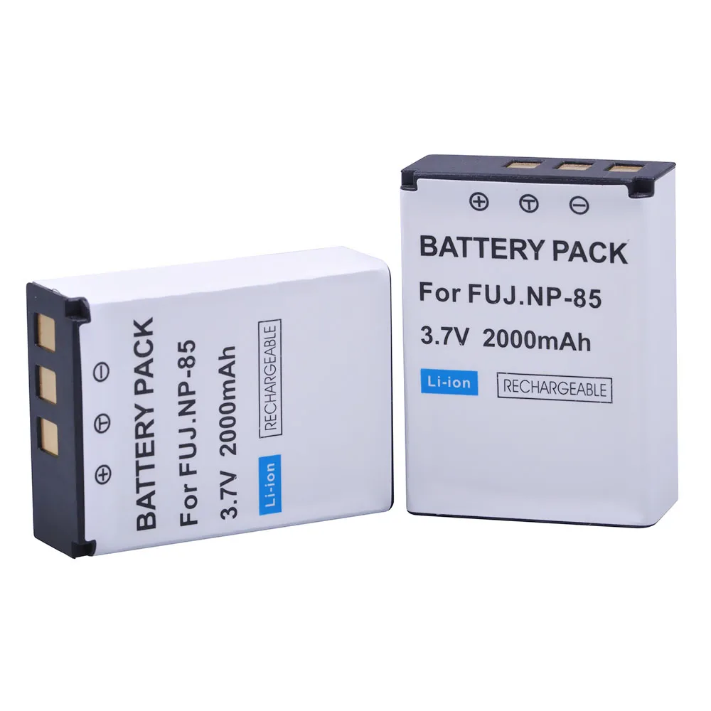 Аккумулятор Batmax для фотоаппаратов Fujifilm S1 SL1000 SL240 SL245 SL260 SL280 SL300 2 шт.|Цифровые