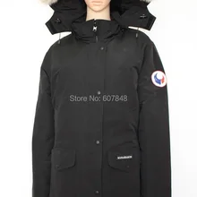 Высокое качество, новинка, MANASEAMON, Женское зимнее длинное пальто, пуховая куртка с гусиным пухом, шуба-Койот, Женская парка Trillium G07