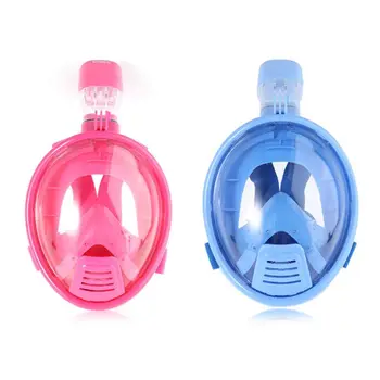 

Full Face Snorkeling Mask Anti Fog Dry Easy Breath Foldable Diving Masks Scuba With Camera Mount For Kids Children