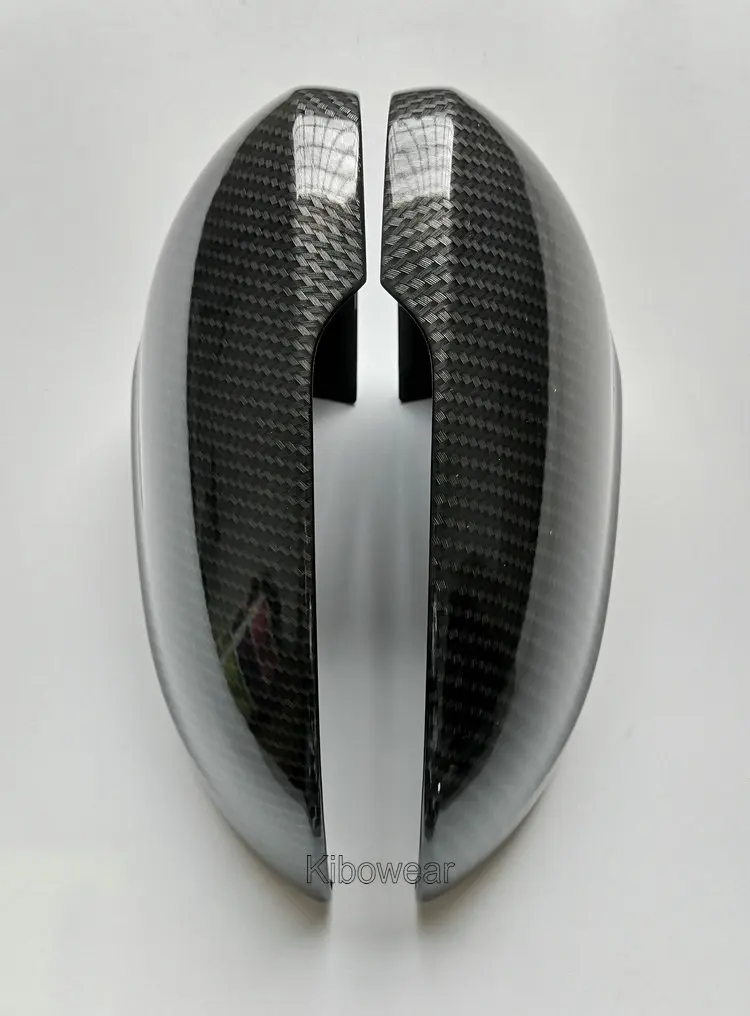 Suitable for Volkswagen Passat B8 Magotan Arteon Passat Rearview Mirror Housing Cover Carbon Fiber Pattern Watermark Replacement