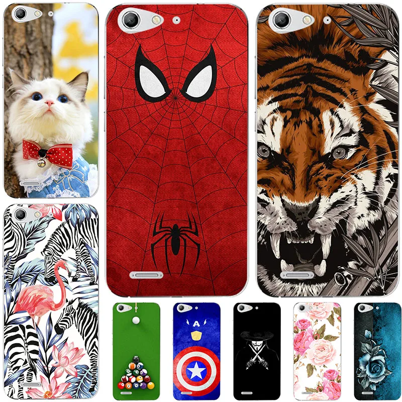 

Lovely Cartoon Phone Cases For ZTE Blade X7 Blade Z7 V6 D6 T660 T663 5.0" Soft Silicone Case Animal Pattern Cover Coque Fundas