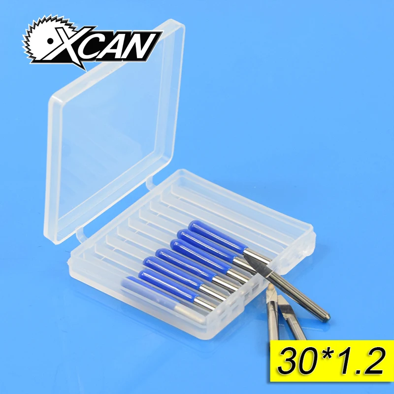 

Hot selling 10pcs/lot V Shape flat bottom Carbide PCB Engraving Bits CNC Router Tool 30 degree 1.2mm free shipping