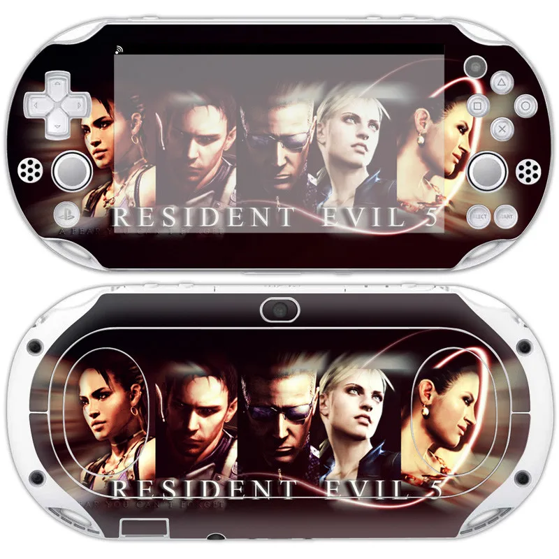 Виниловые Защитная Наклейка для Sony PS Vita 2000 для PSv 2000 наклейка-обитель злой кожи Стикеры