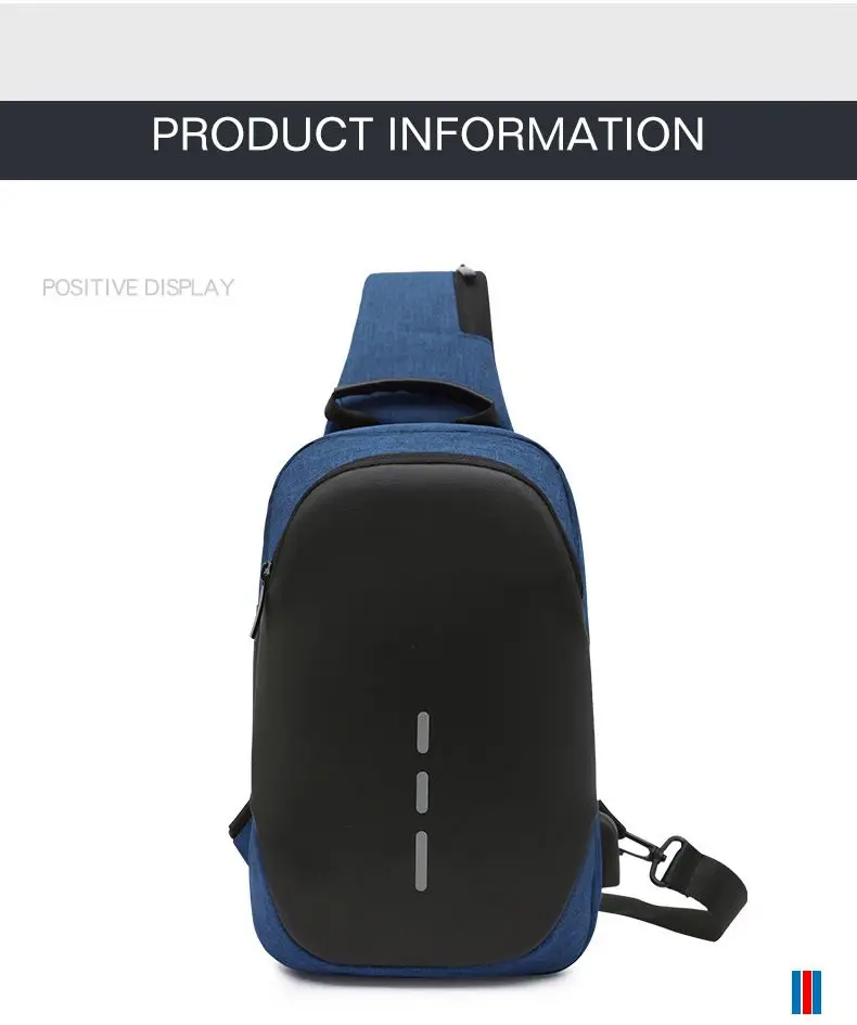 Новая многофункциональная Анти-Вор сумка через плечо Водонепроницаемая Мужская нагрудная сумка подходит 9,7 дюймов Ipad нагрудная сумка модная сумка через плечо