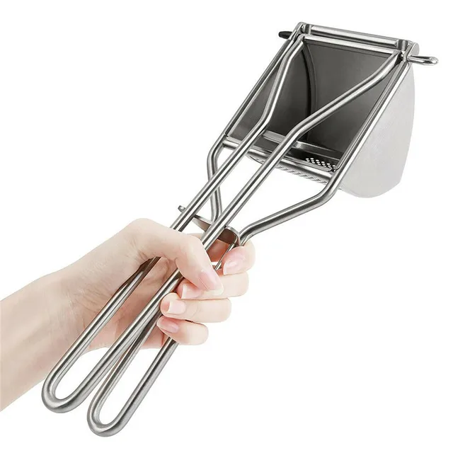 Stainless Steel Potato Squeezer Strainer Manual Fruit Vegetables Juicer
