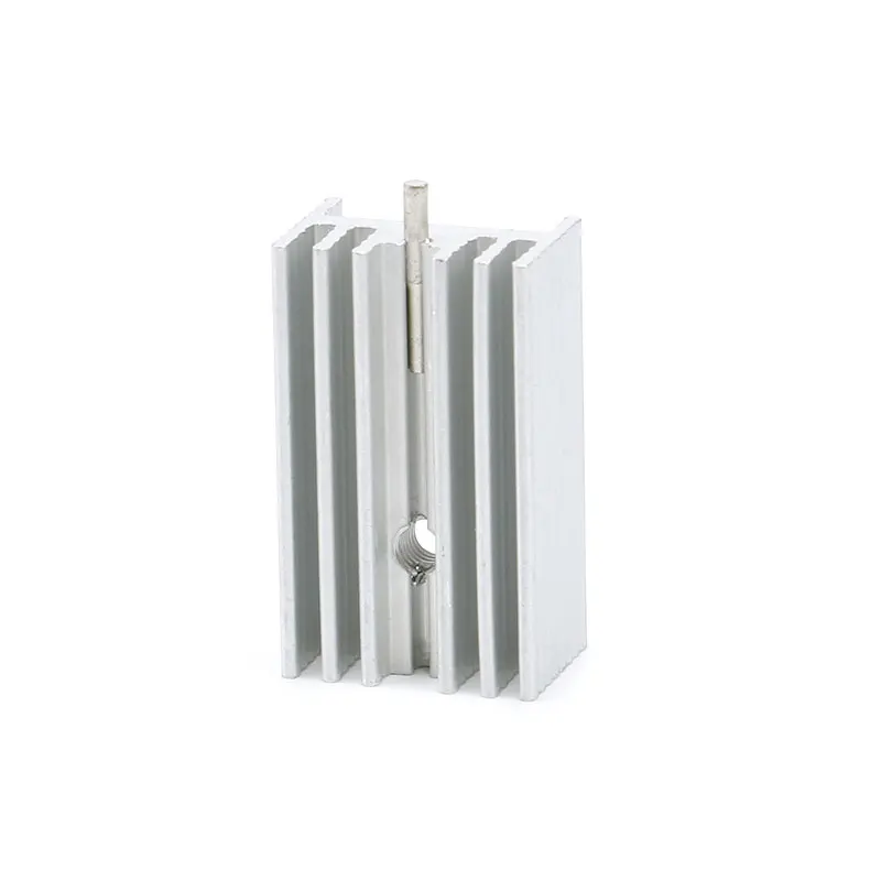 10 pcs 251510mm Heatsink Cooling Fin Cooler Aluminum Heat Sink Radiator for TO3 TO-3 Transistor with pin 25X15X10mm (4)