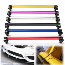 2 pz Universale 200mm Regolabile Anteriore Paraurti Lip Splitter Supporto Asta Bar Esterno Auto Lip Bumper Splitter Rob paraurti