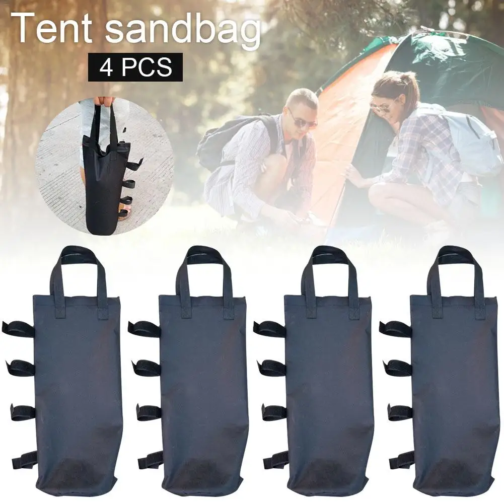 4 шт. Наружная палатка, мешок с песком один карман анти-Спящая поддержка закрепленная палатка сумка