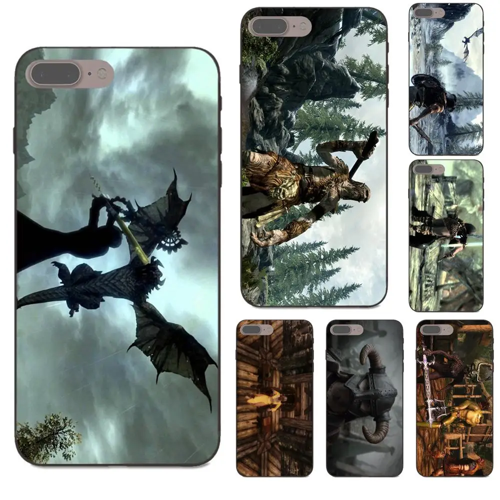 

Soft TPU Design Phone Skyrim Kingdom For Xiaomi Redmi Note 2 3 4 4A 4X 5 5A 6 6A Plus Pro S2 Y2