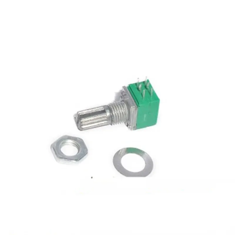 

5pcs RK097N 5K 10K 20K 50K 100K B5K with a switch audio 3pin shaft 15mm amplifier sealing potentiometer