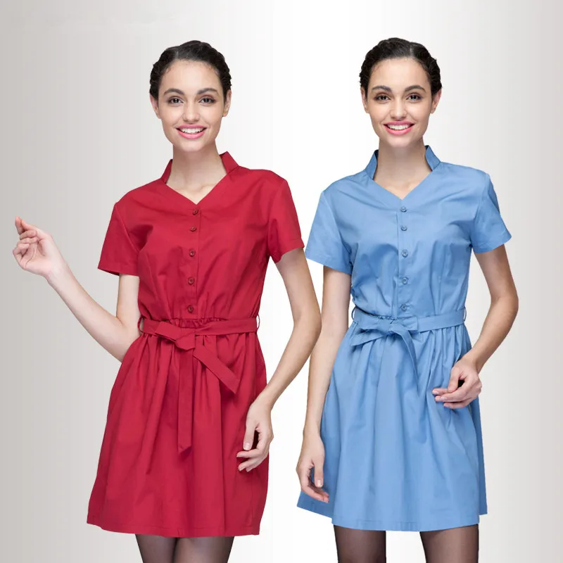 5 get 10 off 10 get apron Woman coffee shop restaurant hotel bakery pizza shop