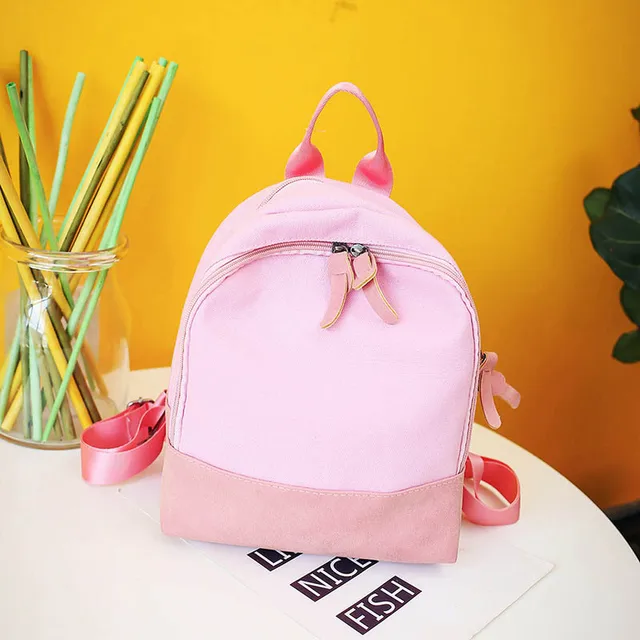 Simple Fashion Students Teenager Girls Travel School Bag Rucksacks
