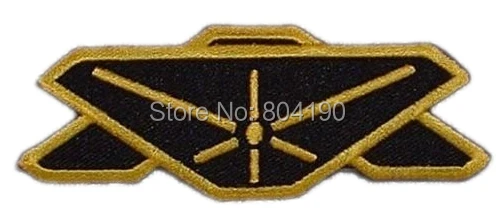 

4" BABYLON 5 Uniform COMMAND Movie TV Baseball Cap Embroidered Iron On Patch Comstume sewing accessories for clothes Dropship