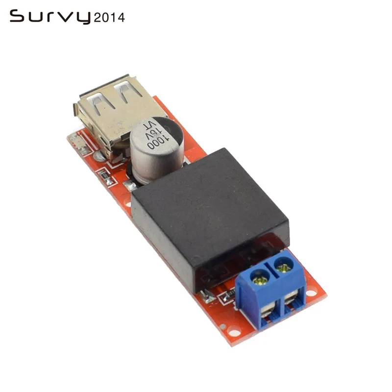 Модуль зарядного устройства USB DC понижающий преобразователь источника питания