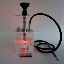 Акриловый кальян квадратный кальян персональное использование наргильный набор для курения
