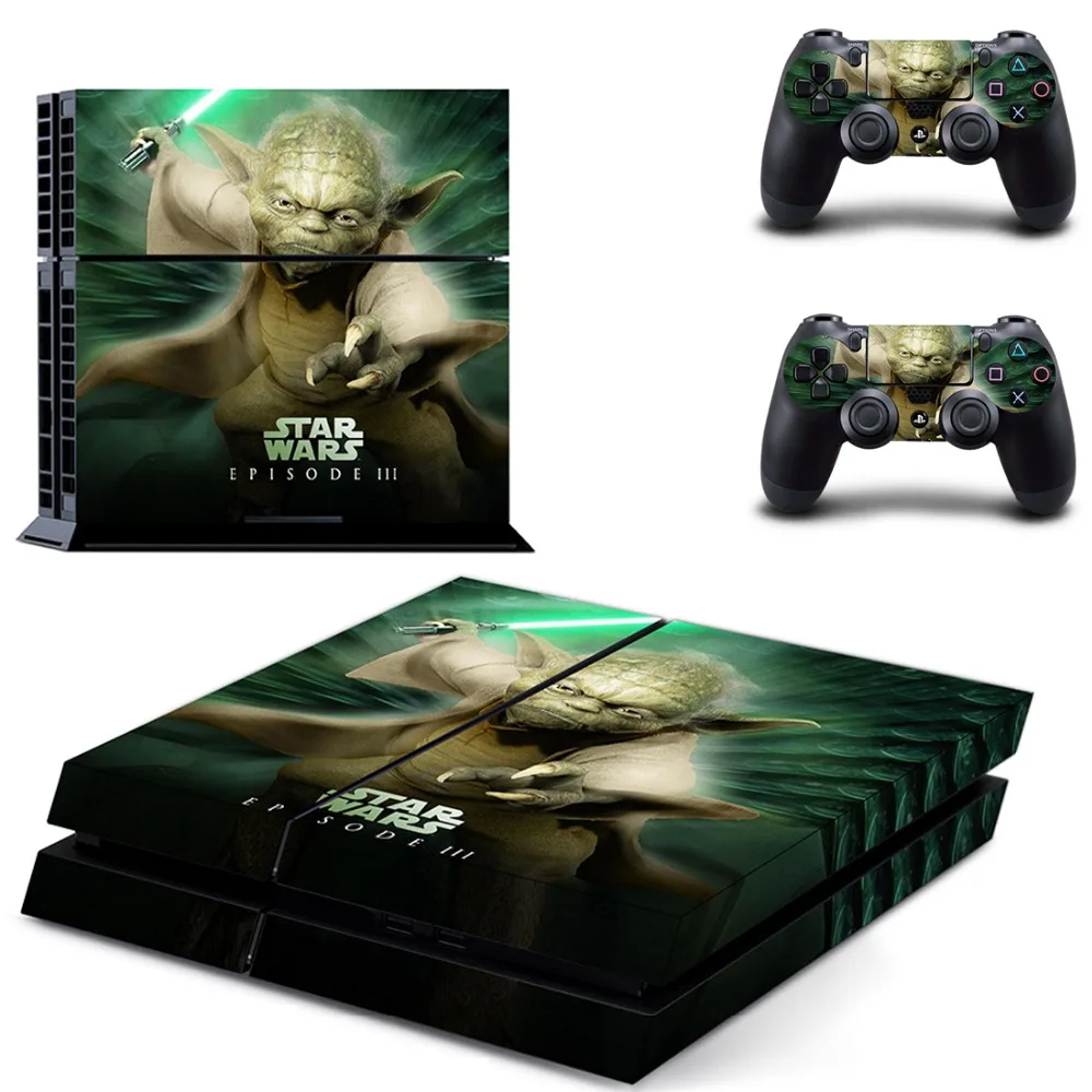 

PS4 Star Wars joystick skin sticker for Play Station 4 gamepad PS4 stickers Vinyl Decal cover for ps4 console controllers switch