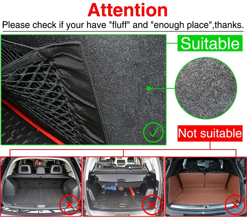 Багажная сетка для багажника автомобиля для Volkswagen VW Polo Passat B5 B6 CC GOLF 4 5 6 Touran Tiguan Bora peugeot 307 206 308 407 аксессуары