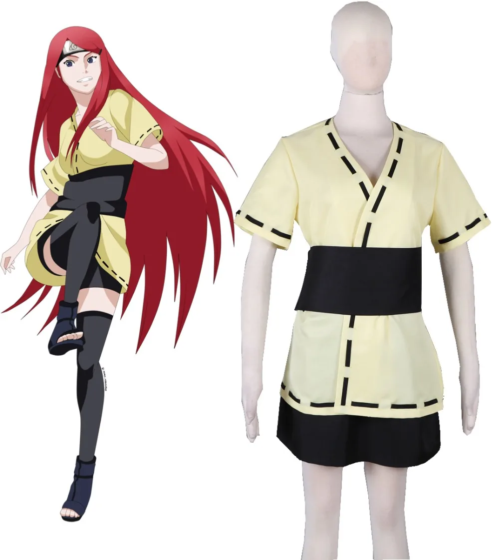 Naruto Shippuden Naruto Mutter Uzumaki Kushina Mission Uniform Anime Cosplay Kostum Anime Cosplay Costumes Cosplay Costumeanime Cosplay Aliexpress