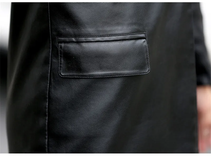 Кожаная женская куртка, весна-осень, черная из искусственной кожи, плюс размер 5XL, красная кожаная одежда, локомотив, кожаные топы IOQRCJV H459