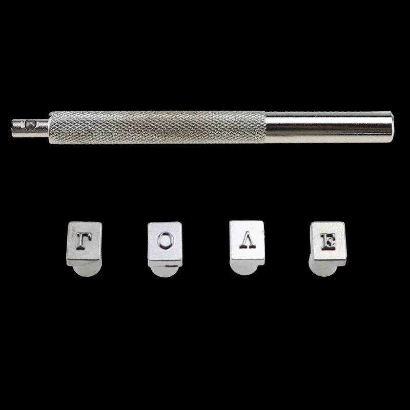 Steel Alphabet Number Stamp Punch Set 36pcs