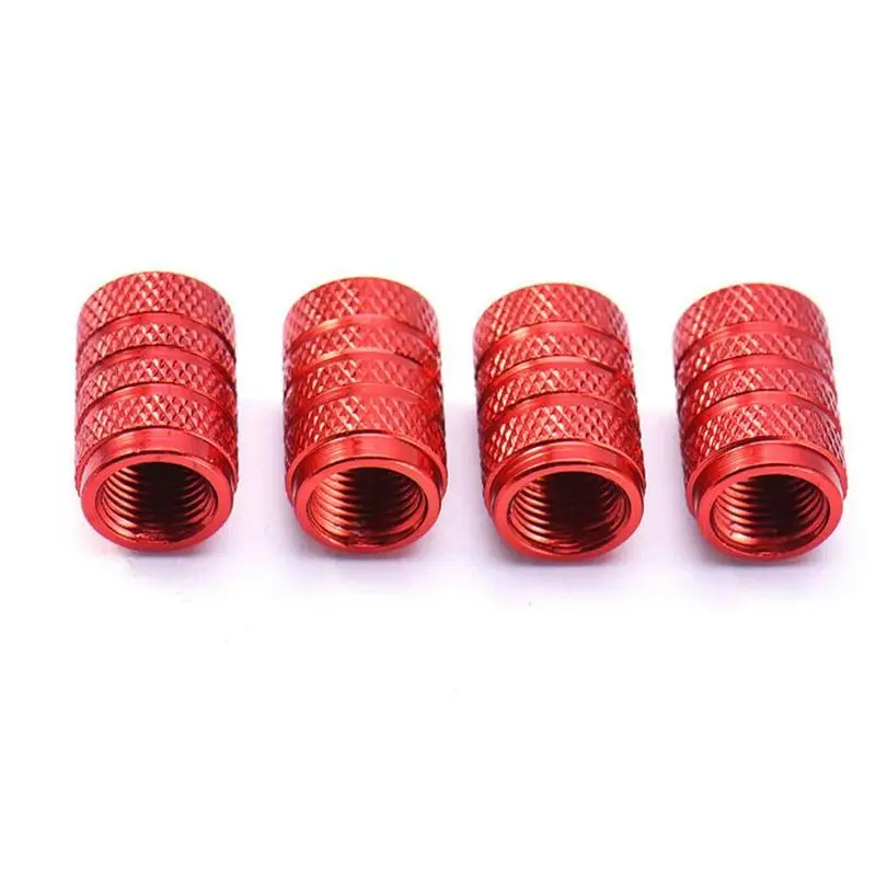 

4Pcs/Lot Valve Caps Prevent Corrosion Car Dust Caps Universal Aluminum&Plastic Wheel Tire Air Caps Valve Stem Covers
