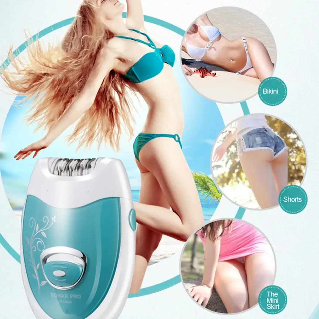 

Women Portable Electric Hair Remover Painless SN-8666 Shaving Machine Appliances Exfoliating Tool Whole Body