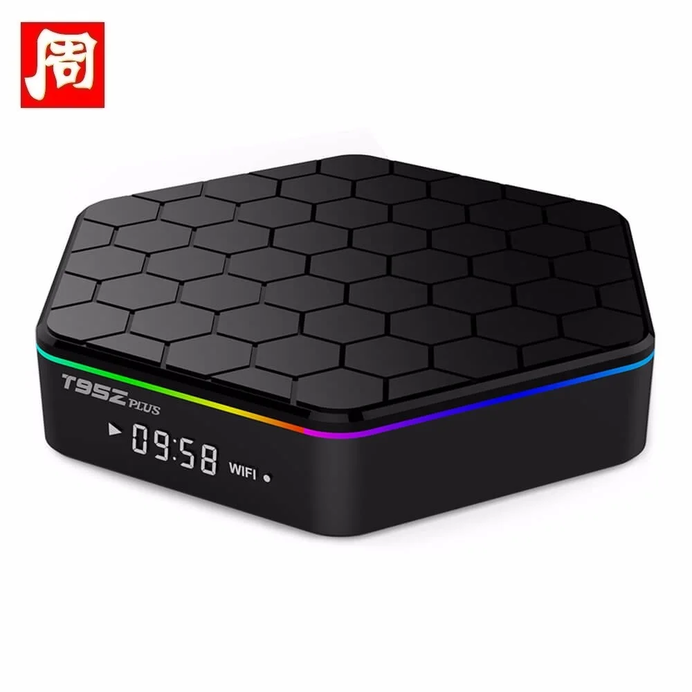 Новый T95Z плюс Android 7 1 ТВ Box Amlogic S912 Восьмиядерный cortex-A53 3g/32 г Двойной Wi-Fi Bluetooth gigabit