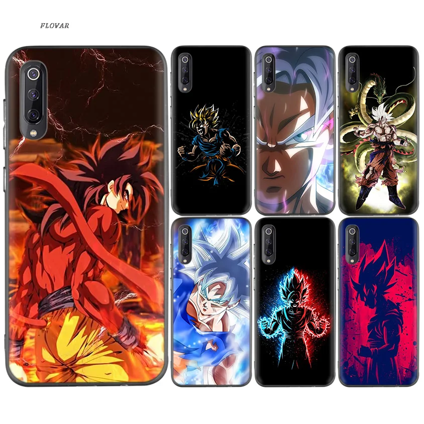 

Dragon Ball DragonBall z goku Black TPU Printed Case For Xiaomi 9 8 A2 lite A1 Play Xioami Redmi Note 7 6 5 Pro 4X 4 5Plus GO