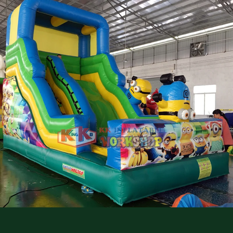 Durable Commercial Grade Outdoor Inflatable High Slide